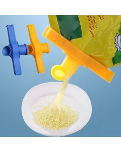 Seasoning Sealing Clip Dustproof Waterproof Snack Bag Sealing Clip With Lid for Coffee Bags Snack Bag SeasoningGreen