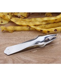 Fruit Peeler Knife Pointed Stainless Steel Vegetables Knife Kitchen Supplies for HouseholdEye Removing Clip