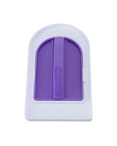 5Pcs Fondant Cake Smoother Food Grade Plastic Handle Design Cake Decorate Smoother Polisher for Home Cake Shop