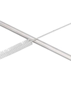 Beer Bottle Filler Set 304 Stainless Steel Spring Loaded Bottle Filler with Cleaning Brush for Home Brewing