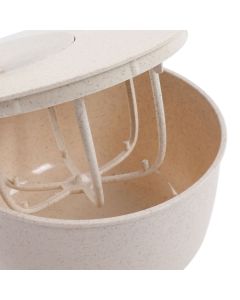 Small Salad Spinner BPA Free Multipurpose Vegetable Washer with Handle and Drain Basket for Home Kitchen