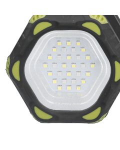 Handheld Flashlight 8 Gears Modes Adjustable Waterproof Rechargeable LED Flashlight with USB Cable for Outdoor Home