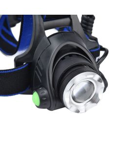4 in 1 RGBW Focus Headlamp Telescopic Zoom USB Rechargeable Super Bright Headlight for Fishing