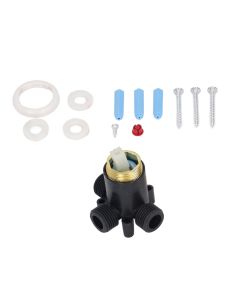 G1/2 Thread Thermostatic Mixing Valve Electric Water Heater Hot and Cold Water Mixing Valve for Home Hotel