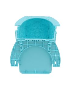 Kids Portable Toilet Portable Foldable Easy Cleaning ABS Potty Training Toilet for Outdoor Emergency Camping