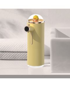 Automatic Foam Soap Dispenser Cute Intelligent Infrared Sensor Waterproof Rechargeable Touchless Automatic Soap Dispenser Yellow