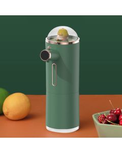 Automatic Foam Soap Dispenser Cute Intelligent Infrared Sensor Waterproof Rechargeable Touchless Automatic Soap Dispenser Green
