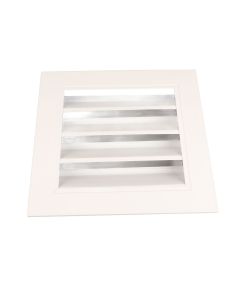 9.8x9.8in Shed Vent Aluminum Alloy Gable Vent Waterproof Rainproof Air Vents Cover for Ceiling Wall