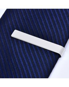 4Pcs Men Tie Clip Copper Fashionable Elegant Slick Finish 4 Colors Male Tie Neck Clamp Set