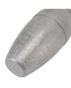 Boston Cocktail Shaker 304 Stainless Steel Bartending Mixer Shaker Bar Wine Cup for Bartender American Carved