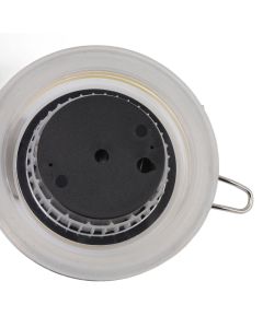 Cigar Jar Stainless Steel Silicone Ring with Hygrometer Waterproof Sealed Storage Jar for Home 96mmx129mm/3.8x5.1in