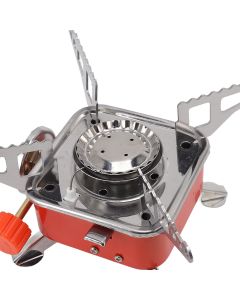 Outdoor Gas Stove Folding Mini Quadrate Stove Cooker Camping Picnic Portable Gas Stove