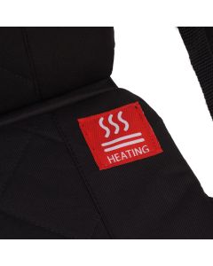 Portable Heating Pad Heated Stadium Cushion for Office Outdoor Camping Black