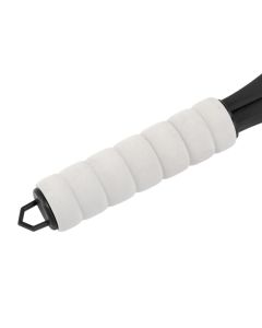 Car Windshield Shovel EVA Ergonomic Handle Rounded Corner Safe Portable Car Ice Scraper for Vehicle Outdoor Snow Black