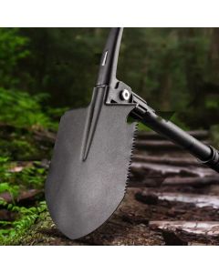 Folding Camping Shovel Alloy Steel Firefighting Shovel Entrenching Trowel Tool For Outdoor