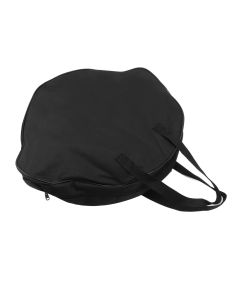 Baking Tray Storage Bag Oxford Cloth Wear Resistant Metal Zipper Nylon Handle Frying Pan Bag for Picnic Camping L
