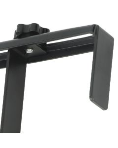 2Pcs Pool Pole Hanger Adjustable Metal Iron Pool Pole Hook Hanger Pool Accessories for Pool Poles Pool Fence Wall