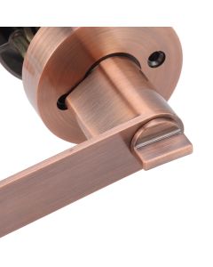Passage Door Lever Set Aluminum Alloy Simple Modern Door Entry Lever Lock for Hallway Closet