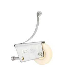 2Set Cabinet Sliding Door Window Roller Pulley Stainless Steel Sliding Door Window Roller Pulley Including Upper Wheel Waterproof Copper Core Concave Wheel
