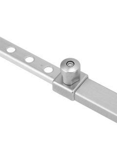 Casement Window Hinge Aluminum Alloy Windproof Concealed Hinge for Push Out Casement Windows Positioning Buckle Type 02