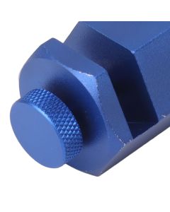 2PCS Stair Guages Knobs Aluminium Alloy Stair Stringer Layout Tool for Framing Square Carpentry Rafter Blue