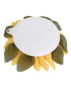 Sunflower Wreath for Front Door Round Artificial Yellow Sunflower Wreath for Front Door Window Party Home Decor 15.7in