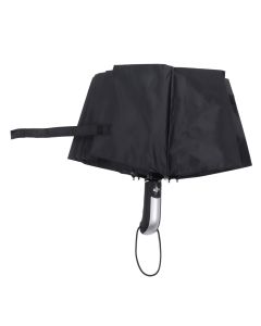 Automatic Umbrella Windproof Comfortable Grip Portable Folding Umbrella for Rain and Sun Black