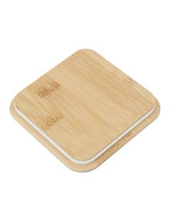 Airtight Food Storage Container Clear Food Storage Jar with Bamboo Lid for Noodles Flour Cereal Rice Tea Coffee Beans 450ml 10.7x5.7cm / 4.2x2.2in