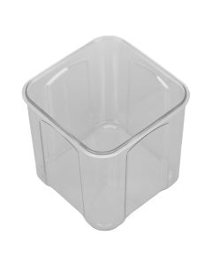 Airtight Food Storage Container Clear Food Storage Jar with Bamboo Lid for Noodles Flour Cereal Rice Tea Coffee Beans 900ml 10.7x11cm / 4.2x4.3in
