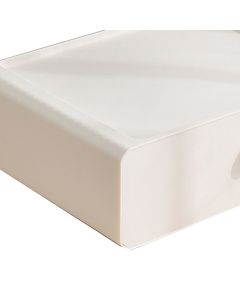 Underwear Storage Box Plastic 15 Grid Compartment Drawer Desktop Accessories for Socks Bras White