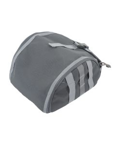 Camping Helmet Bag Canvas Scratch Prevention Adjustable Helmet Storage Bag For Hard Hats Helmet Grey