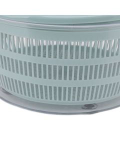 Salad Spinner Plastic Time Saving Fast Mixing Washable Rotatable Veggie Washer for Kitchen Blue
