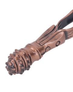 Cup Pick Up Clip Portable Tableware Tweezers Metal Tea Cup Washing Tongs for Household Use Copper Color