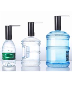 Water Bottle Dispenser Foldable USB Rechargeable Automatic Portable Electric Water Dispenser Pump Black 4W