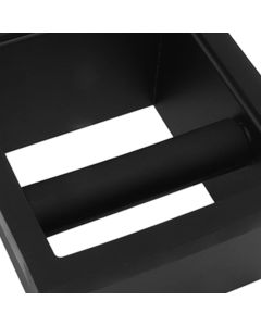 Coffee Ground Knock Box Chute Stainless Steel Built in Desktop Bottomless Knocking Slag Bucket for Home