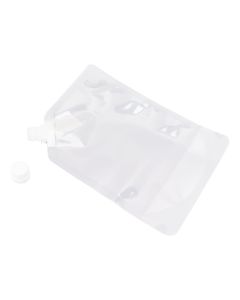 5Pcs Grain Sealed Storage Bag Reusable Transparent Grain Storage Bag for Rice Cereals Flour Nuts 1kg