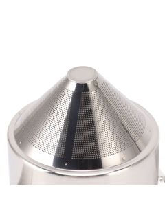 Portable Pour Over Coffee Filter Collapsible Reusable Stainless Steel Slow Drip Coffee Filter for Travel Camping Office