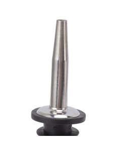 24pcs Stainless Steel Bottle Pourers with Black Plastic Cover Conical Design Rust Protection Liquor Pour Spout for Bar