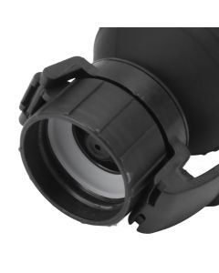 Soda Bottle Lid Silicone Leak Proof Carbonated Drink Air Pump Lid Fizz Keeper Pump Cap Saver Stopper Lids Black