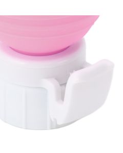 Soda Bottle Lid Silicone Leak Proof Carbonated Drink Air Pump Lid Fizz Keeper Pump Cap Saver Stopper Lids Pink