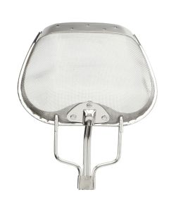 Fine Mesh Strainer 0.02in 304 Stainless Steel Firm Stable Handle Smoothing Skimmer Spoon for Kitchen Cooking