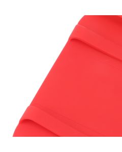 Kitchen Silicone Mat Heat Resistant Silicone Mat with Handle Anti Scalding Anti Slip Kitchen Tool Glove Substitution Red