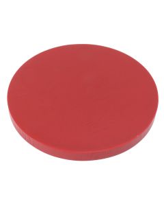 Tea Tray Wooden Wine Red Round Tea Plate Green Tea Baking Serving Plate for Home Tea House 27cm / 10.63in