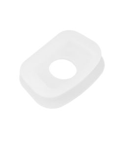 6PCS Cup Straw Stopper Sealed Reusable Straw Cover Cap Square Round Spill Stoppers Silicone Leak Stopper Set Transparent