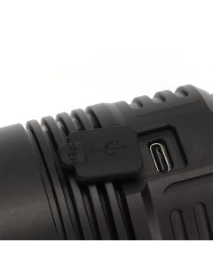 Rechargeable Flashlight Aluminum Alloy Ultra Bright Handheld Waterproof LED Emergency Flashlight for Outdoor Use