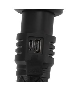 Rechargeable LED Flashlights 10000LM 5 Modes Super Bright Waterproof Flashlights with Fluorescent Strip for Emergency