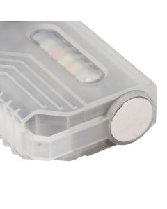 Keychain EDC Flashlight 3.7V 1000mAh IP65 365nm Rechargeable Mini Keychain Light for Walking Searching Emergencies