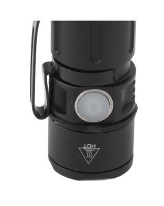 Small Flashlight USB Rechargeable 5 Modes 1000LM Waterproof Compact Mini Pocket Sized EDC Flashlight for Outdoor