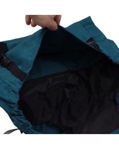 Harvest Bag Fruit Picking Apron Large Capacity Oxford Cloth Quick Release Garden Pouch for Orchard Garden Farm Blue Green