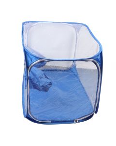 Mushroom Grow Tent Still Air Box Portable Foldable PVC 2 Arm Ports Mushroom Grow Container for Study Research